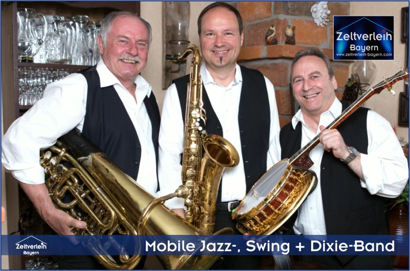 Jazz Trio AIDA Amerikanische Feste Zeltverleih Oberbayern