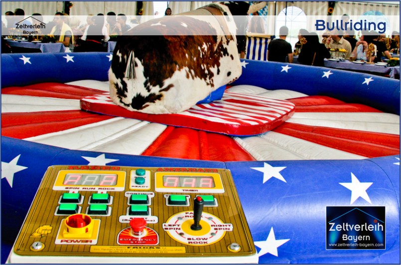 Bullriding Amerikanische Feste Zeltverleih Oberbayern